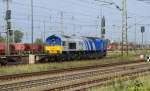 br-266-class-66---jt42cwr 26.8.2007. Nachschu� auf Class6612 im Lehrter G�terbahnhof.