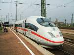 br-403-ice-3 ICE 3 Doppeltraktion nach M�nchen Hbf.,im Schub der Steuerwagen 'M�nchen' mit der Nr. 403 504-4 (25.08.2007)