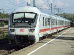 Ein IC verl�sst den Bahnhof Vaihingen (Enz) nach einem kurzen ...