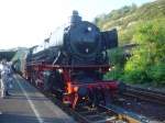 Dampflok 41360 in Linz/Rhein am 11.08.07  ...