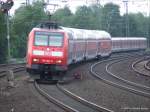 146 024-5 mit dem RE1 nach Hamm Hbf kurz vor ...