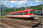 br-4010 6010 001 bei der Einfahrt am 06.08.2007 im Bahnhof Bischofshofen.