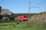 BR 146 Lokportaits 146 218-3 erreicht am 24.08.07 in K�rze mit einem InterRegioExpress den Haltepunkt Urspring, hier am Streckenkilometer 70,2 der Filsbahn aufgenommen.