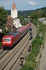 120 159-9 durchf�hrt am 24.08.07 mit dem EC 115 W�rthersee  ...