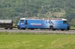 Ge 4/4 III 648 Susch mit Werbung für Swisscom am ... Ge 4/4 III 648 Susch mit Werbung für Swisscom am ...