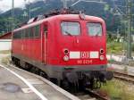 110 223-5 in Garmisch-Partenkirchen. 17.08.07   ...