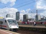 Der IC 2140 von Liepzig nach K�ln steht vor der ...
