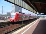 ET 425 auf Werksfahrt durch den Dortmunder Hauptbahnhof in Richtung ...
