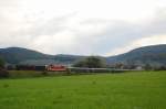 01 1066 und 1110 522-8 ziehen am 01.09.07 einen Sonderzug ...
