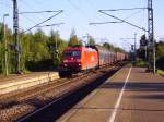 185 191-4 f�hrt durch Elmshorn. 28.08.07  ...