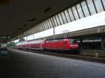 Der RE 2 Rhein-Haard-Express aus Mönchengladbach kam gerade an seiner ... Der RE 2 Rhein-Haard-Express aus Mönchengladbach kam gerade an seiner ...