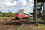 218 390-3 mit Regionalbahn ...  Christian K�hn 05.09.2007