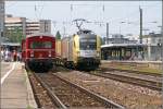 Gegen�berstellung der Generationen: ES64U2-011 von TX LOGISTIK durchf�hrt mit dem ...
