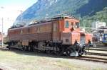 Ce 6/8 14201 ein Schweizer Unikat. Erstfeld am 7. 9. ...