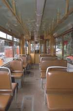 Innenaufnahme eines Gotha-Tw der Woltersdorfer Strassenbahn 1994(Archiv P.Walter)  ...