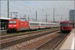 Während der die Nebenbahnretter V998 840, 998 034 und ein ... Während der die Nebenbahnretter V998 840, 998 034 und ein ...