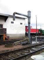 Dieser Wasserkran im BW Glauchau sorgte am 09.09.07 nicht f�r ...