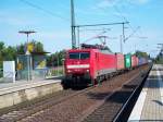 189 022 durchf�hrt Sarstedt richtung S�den (23.8.2007)  ...