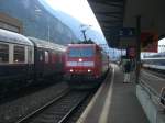 185 096 mit einem ...  Tobias Schuminetz, Hirschau 12.09.2007