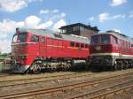 Zweimal Power aus Russland 120 269-6und 232 004-2 gesehen in ...
