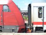 Und nun wird die BR 101 047-9 vom IC 2114 ...