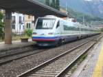 Cisalpino CIS 46 nach Basel SBB fährt am 9.8.2007 aus ... Cisalpino CIS 46 nach Basel SBB fährt am 9.8.2007 aus ...