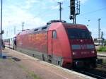 Und nun ist die Umspannung der BR 101 047-9 am ... Und nun ist die Umspannung der BR 101 047-9 am ...