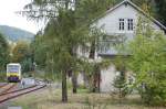15.09.2007 VT 3.03 im Bhf. Holzhau/Erzg.  ...