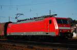 189 051-8 stand am 14.09.07 mit dem plan. G�terzug von ...