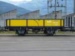 TPC Transports Publics du Chablais TPC / BVB - Gelber G�terwagen Klm  719 Abgestellt im Bex am  29.07.2007