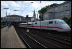 br-401-ice-1-zuge ICE 1 Mit ICE 76 Kommend von Z�rich HB F�hrt Aus Dem Bahnhof Hamburg-Hbf Ziel Ist Kiel-Hbf 16.09.07