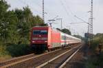 DB Elok 101 051-1 mit IC in den fr�hen Abendstunden ...