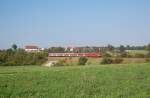 110 503-0 zieht am 16.09.07 eine RegionalBahn von Donauw�rth nach ...