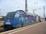 Die BR 101 070-1 steht mit dem IC 2156 aus ...