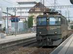 Die Ae 6/6 11411(Wappen ehemals ZUG) Schade das die Chromzierstreifen ...