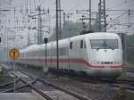 An einem Verregneten Sommertag im August 2007 fuhr dieser ICE-1 ...