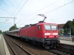 143 839 f�hrt als Rb nach Hannover Hbf (23.8.2007)  ...
