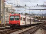 Ein RBDe 560 fährt in Luzern am 18.09.2007 nach getaner ... Ein RBDe 560 fährt in Luzern am 18.09.2007 nach getaner ...