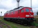 Die 233 295-5 wartet ...  Stefan Pavel 15.07.2004
