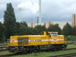 Am 27.8.2007 konnte ich die Wiebelok Nr.12,im Gbf Tiefstack,
abschie�en.  ...