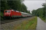 Vom Berchtesgadener Land nach M�nchen lautet der Reiseweg des IC ...