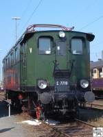 BR E 7710 bei ...  Ulrich Slovig 23.09.2007