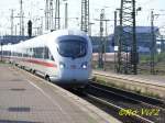 ICE-TD als IC 1808 nach Hamburg-Altona. Dortmund Hbf am 23.09.2007. ...