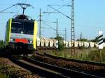 ES 64 F4 010 am 23.09.2007 kurz nach Plattling.  ...