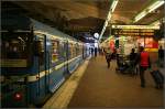 Saltsj�banan, Station  Slussen . Im ...  Gisela, Matthias und Jonas Frey 25.09.2007