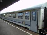 Ein PKP ICC Personenwagen 1. Klasse steht im Bahnhof Katowice, ...