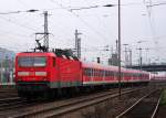 Eine E 143 208-7 ...  Uwe Meyer 26.09.2007