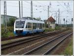 VT 701 der Ostseelandverkehr GmbH (OLA) f�hrt gerade in ...