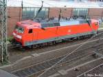 120 157-3 wartet im ...  Stefan Barthel 17.07.2004