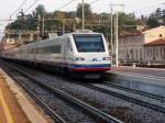 Bahnhof Vicenza. Der EC 38 nach Genf kommt an. 22/09/07 ...